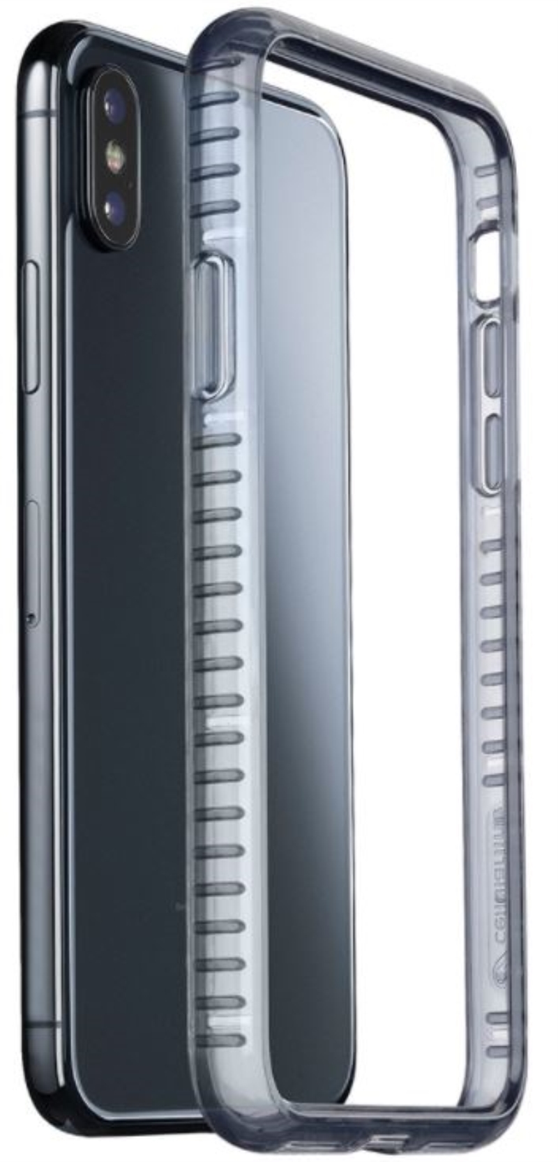 CELLULARLINE Custodia bumper per iPhone X Cellular Line nero